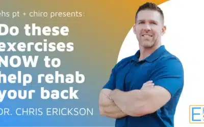 Do these exercises now to help rehab your back